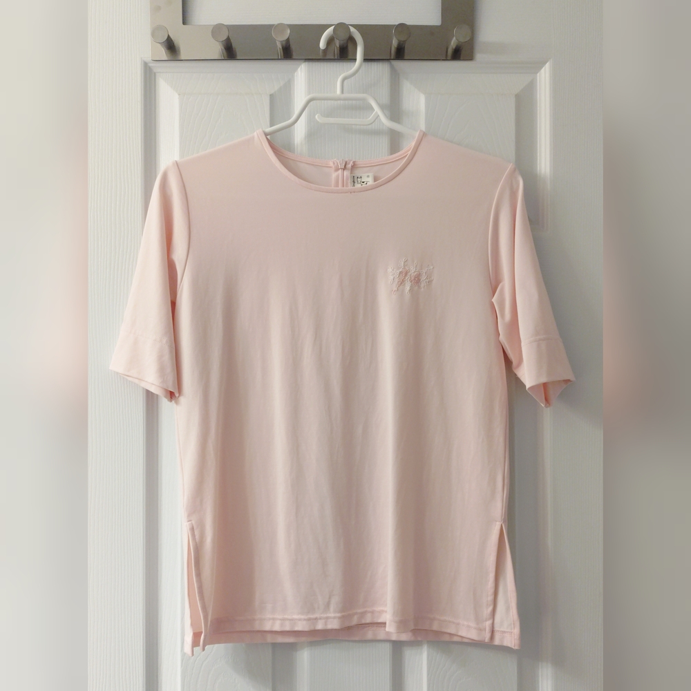 Pastel Pink Short Sleeve Top - 3/$25